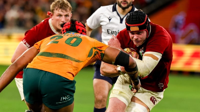 James Ryan made a big impact in the second Lions Test