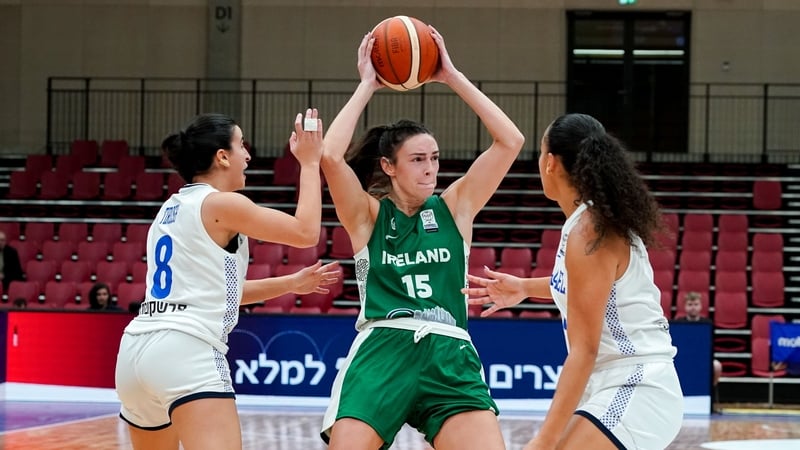 Bridget Herlihy of Ireland in action against Israel