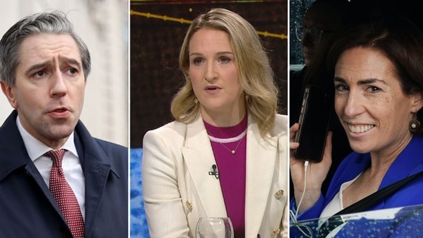 composite image of simon harris, helen mcentee and hildegarde naughton 