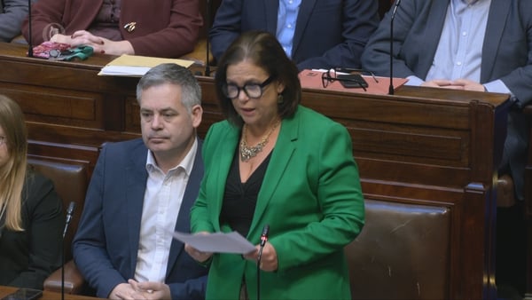 Sinn Féin leader Mary Lou McDonald called on Government to reinstate energy credits