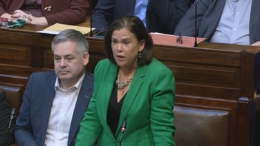 Mary Lou McDonald tells Taoiseach she does not need him to 'mansplain' the economy to her
