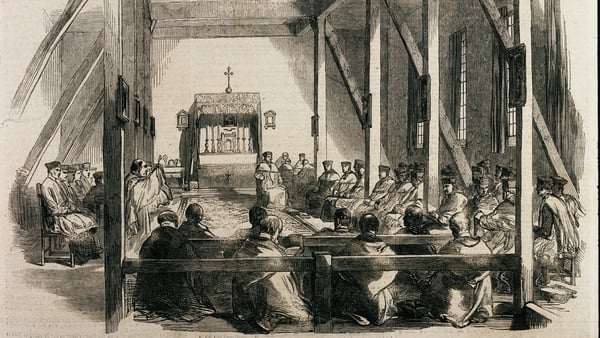 The first Roman Catholic synod held in Ireland for some 200 years was convened in 1850 to consider, among other things, the practice of administering the religious sacraments out of a church. (Photo by © CORBIS/Corbis via Getty Images)