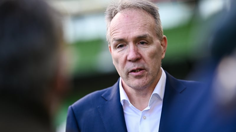 IRFU chief executive Kevin Potts