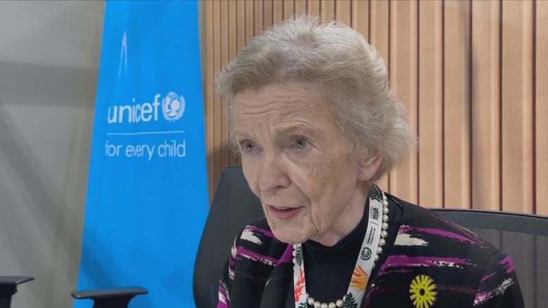 Mary Robinson said states have binding legal obligations to reduce greenhouse gas emissions