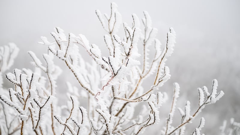 Motorists are being warned to expect hazardous travelling conditions and icy stretches