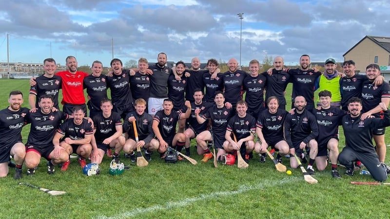 The Amsterdam team after their Leinster semi-final success