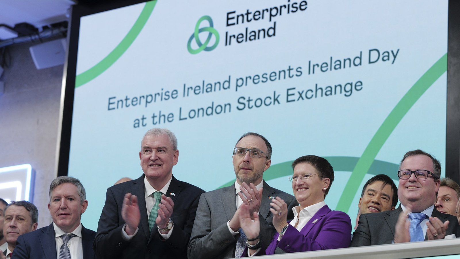 Minister Troy opens markets at London Stock Exchange