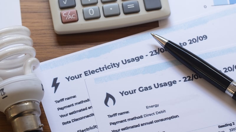 New figures showed that close to 300,000 households had some form of arrears on their electricity bills in a three-month period to September (stock image)