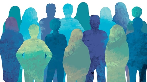 Vector illustration of group of people