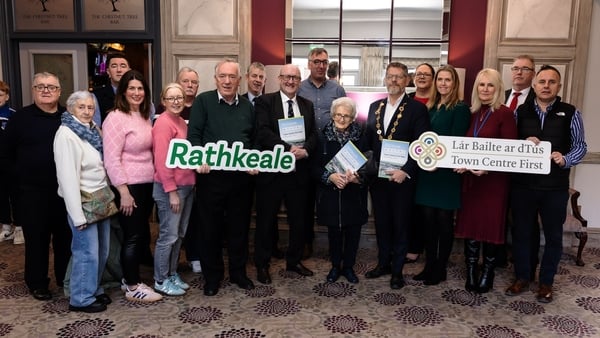 The official launch of the Rathkeale Town Centre First Plan by Limerick Mayor John Moran