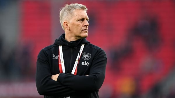 16 November 2025; Republic of Ireland head coach Heimir Hallgrimsson before the FIFA World Cup 2026 Group F Qualifier match between Hungary and Republic of Ireland at Puskás Aréna in Budapest, Hungary. Photo by Stephen McCarthy/Sportsfile