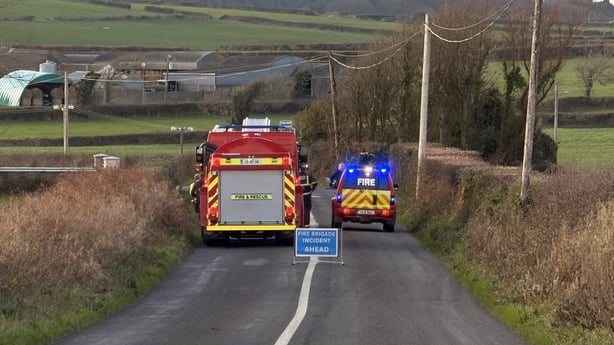Emergency services respond at scene of Waterford crash
