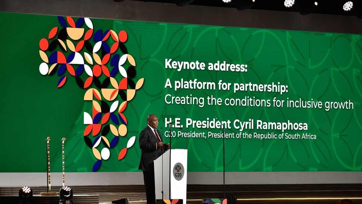 The Taoiseach attends G20 summit in South Africa this weekend