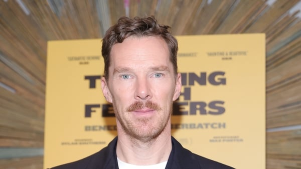 NEW YORK, NEW YORK - NOVEMBER 19: Benedict Cumberbatch attends a "The Thing With Feathers" New York screening at The Crosby Hotel on November 19, 2025 in New York City. (Photo by Michael Loccisano/Getty Images)