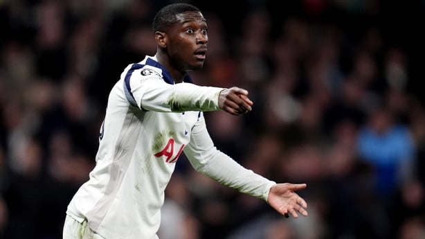 Tottenham winger Randal Kolo Muani