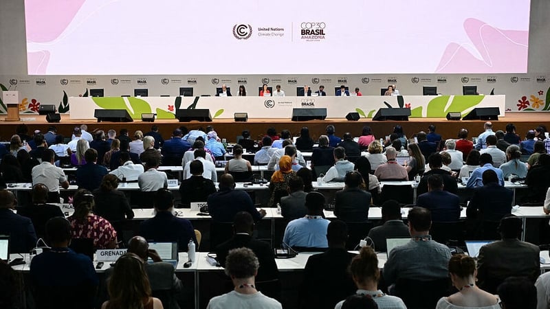 The conference in the Amazonian city of Belém was supposed to wrap up yesterday evening