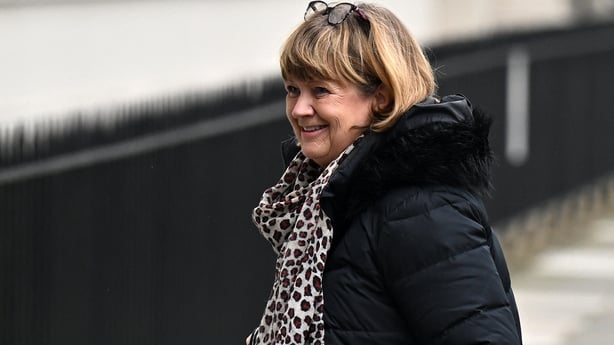  Heather Hallett arrives at the Inquiry venue in west London