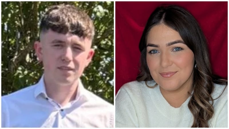 The funerals of Shay Duffy and Chloe McGee are taking place in Co Monaghan