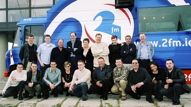 Uaneen Fitzsimons pictured at the 2FM relaunch in 2000