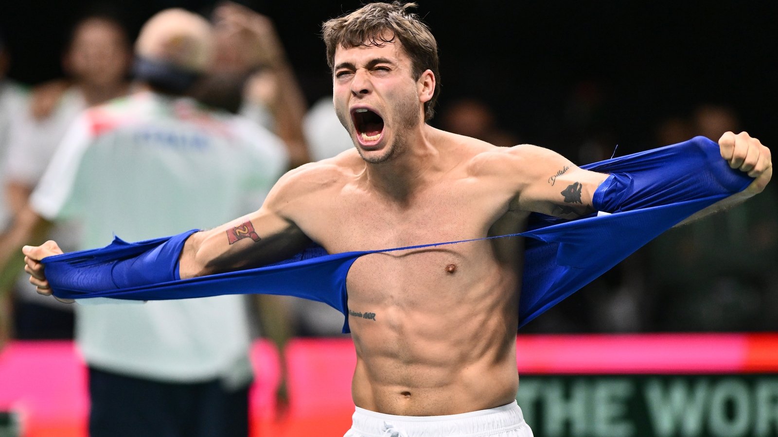 Italy back in Davis Cup final as Cobolli edges epic