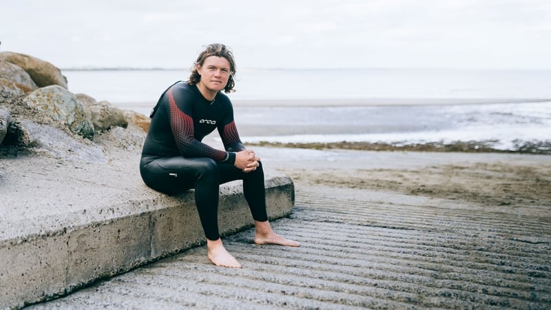 Daragh Morgan swam around 15km each day, circumnavigating a total distance of 1,468km