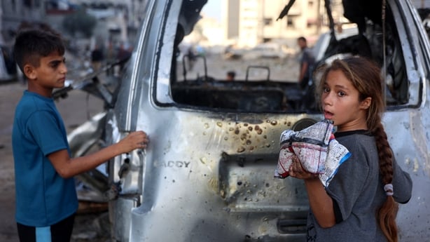 Israeli strike on Gaza city