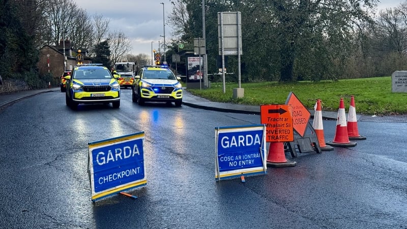 The road has been closed for forensic investigation