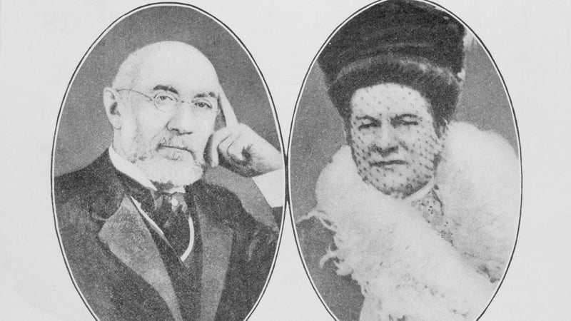Isidor and Ida Straus drowned when the Titanic sank in April 1912