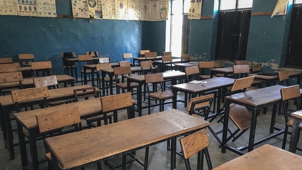 A general view of a classroom at St. Mary’s Catholic School in Papiri, Agwarra local government, Niger state