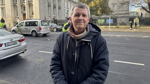 People Before Profit TD Richard Boyd Barrett - pic - Barry Gallagher RTE