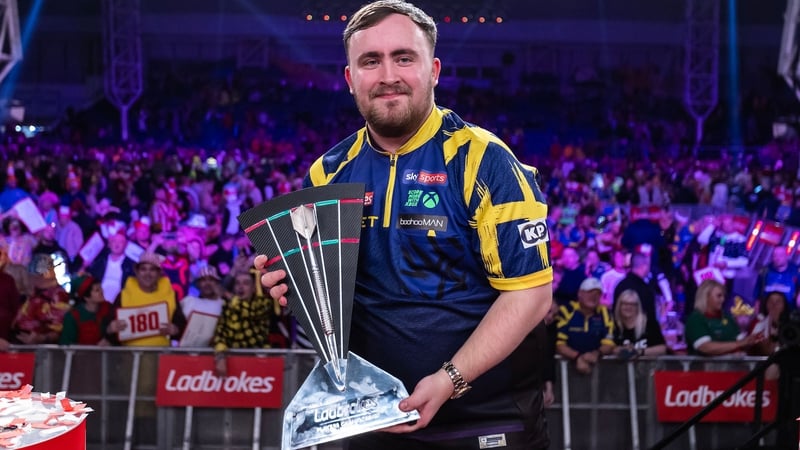 It was Luke Littler's sixth major final victory this year