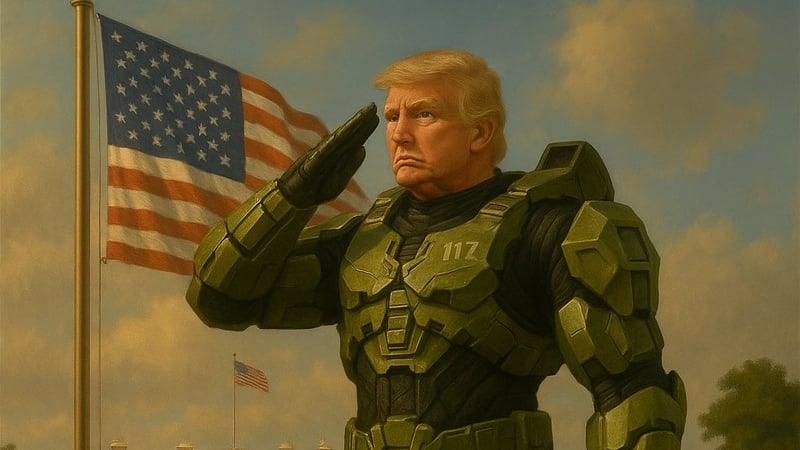 Donald Trump heralds the end of the console wars (Pic: WhiteHouse on X)