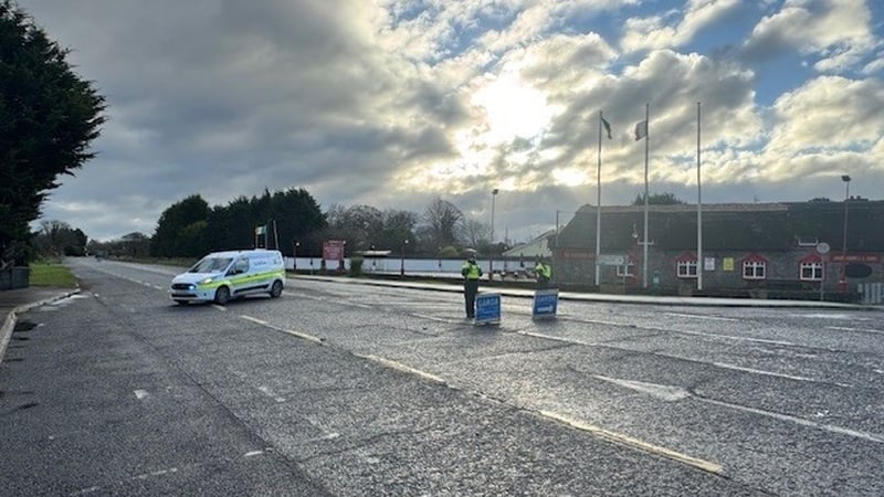 Gardaí say that investigations into yesterday's collision, involving three vehicles, is ongoing