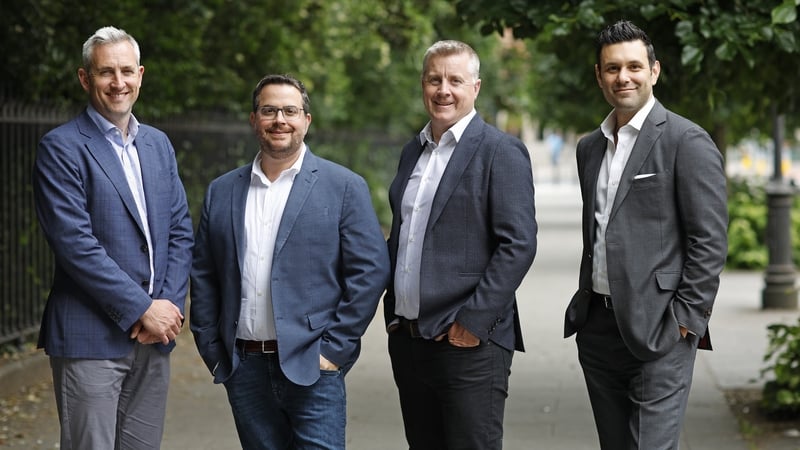 Richard Guy, Co-CEO of Konversational; Chris Grassi, General Manager AMS, Konversational; John Gilleran, Co-CEO, Konversational and Andrew Paolino, General Manager AMS, Konversational