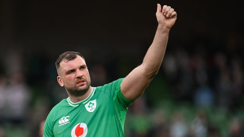 Tadhg Beirne has been named in the World Rugby men's Team of the Year for the second successive season