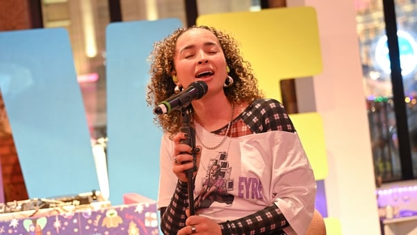 LONDON, ENGLAND - NOVEMBER 19: Ella Eyre attends the Choose Love x Virgin 'Remastered Collection' launch on November 19, 2025 in London, England. (Photo by Jed Cullen/Dave Benett/Getty Images for Choose Love)