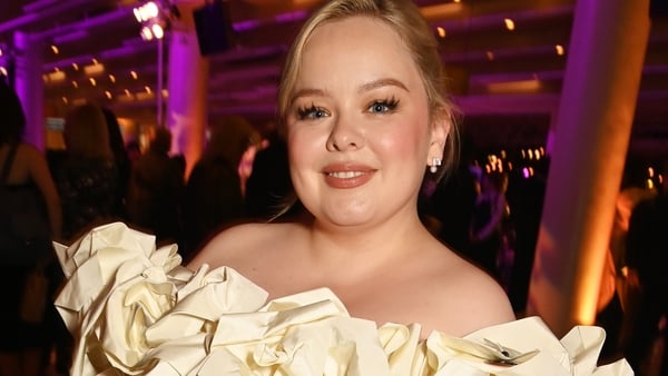 Nicola Coughlan poses at the 2025 BAFTA Television Awards at The Royal Festival Hall on 11 May, 2025 in London