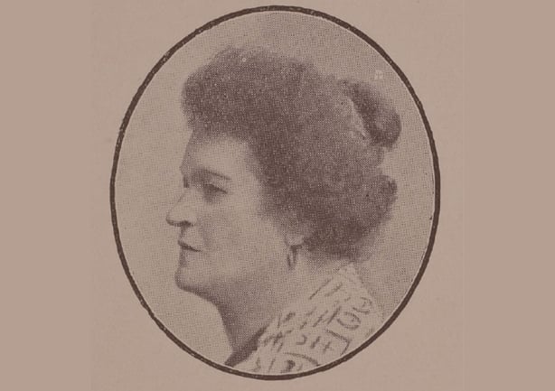 The side profile of former TD Margaret Collins-O'Driscoll