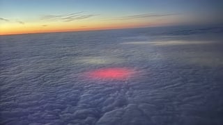 What is the ‘Strawberry Borealis’ spotted over Dublin?