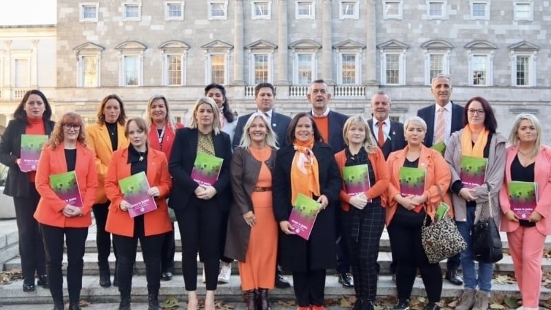 The Ceann Comhairle has made contact with Sinn Féin this evening regarding the use of the photo on social media