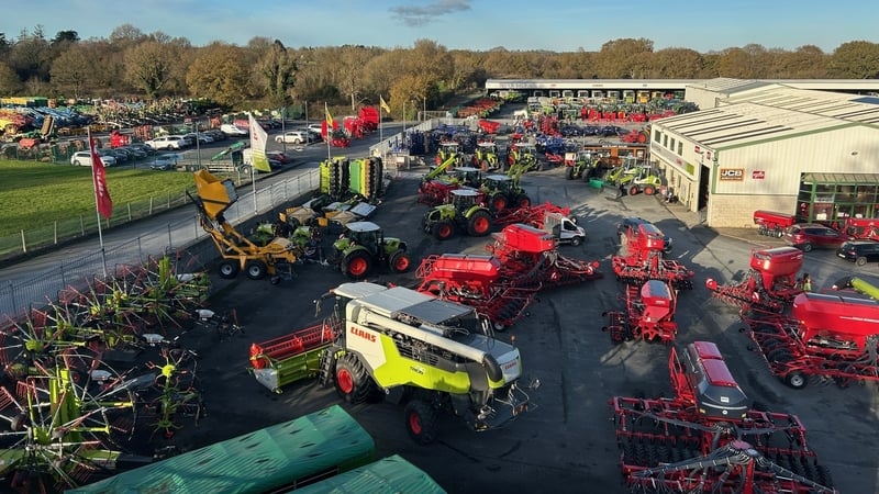 The report highlights a jump in doing business for companies manufacturing and selling farm machinery