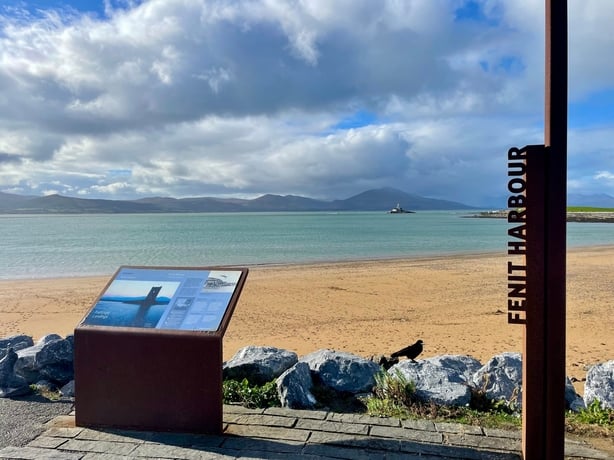 The coastline at Fenit Harbour