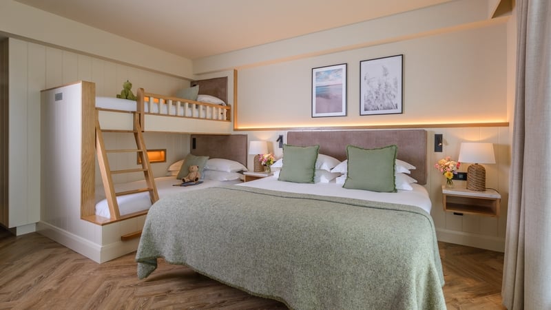 A family room at the Manor West Hotel, Kerry