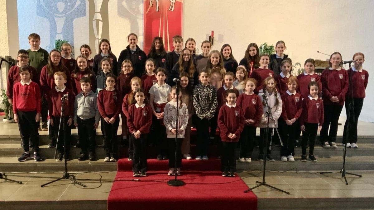 Glenties Youth Choir, Co. Donegal | All Because of Him