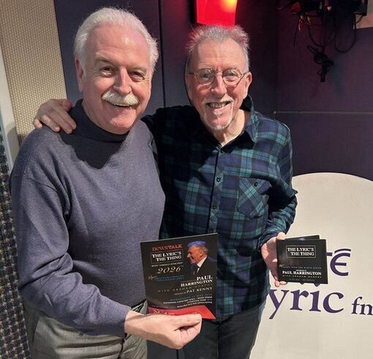 Paul Harrington in Studio.