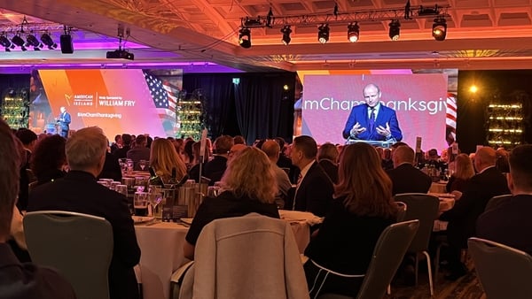 Taoiseach addressing American Chamber event in Dublin