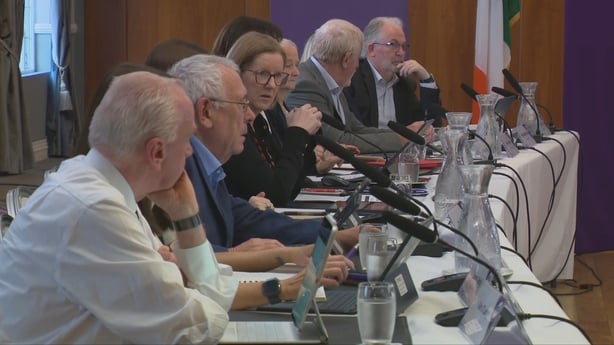 Board members of the PCSA at a meeting in Wexford