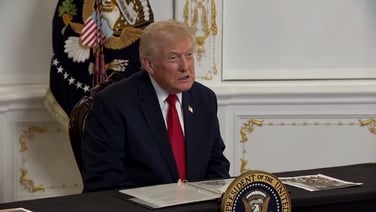 US President Donald Trump announces a National Guard member has died after being shot near White House