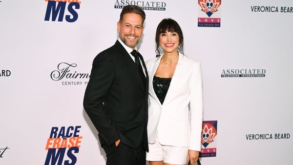 Ioan Gruffudd, Bianca Wallace on the red carpet