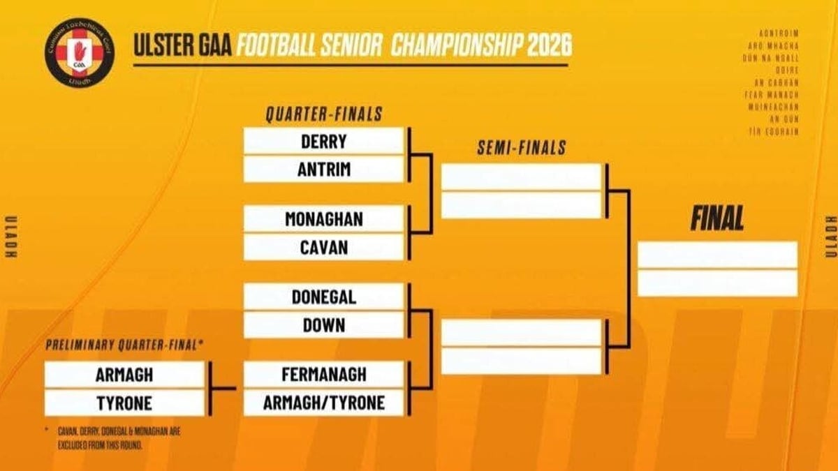 Mark Harte agus Owenie Mac Gairbheith.